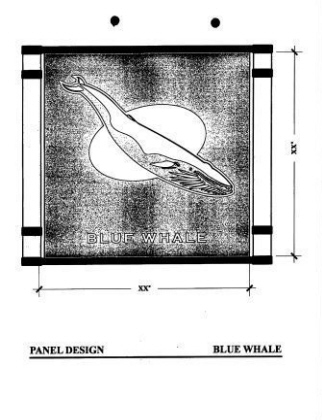 Playground Panels-Blue Whale
